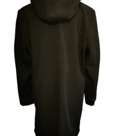 Anne Klein Black Medium Length Coat - Picture 2 of 9